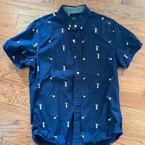 JCrew Short Sleeve Button Down
